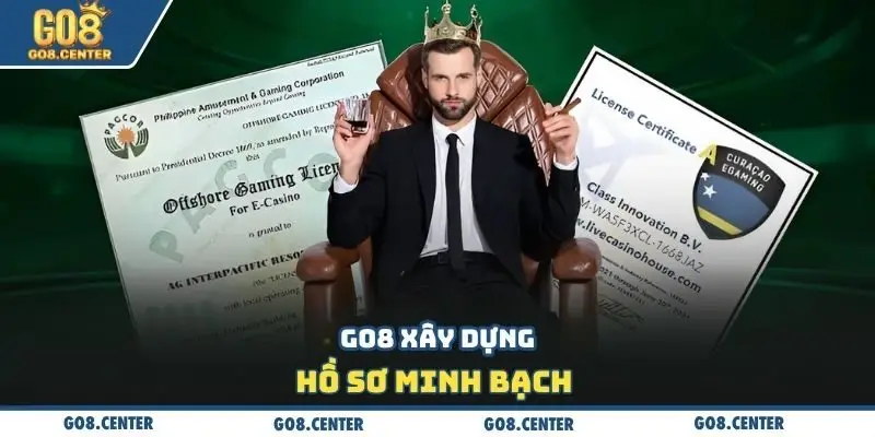 Giấy phép hoạt động GO8 1 GO8 xây dựng hồ sơ minh bạch